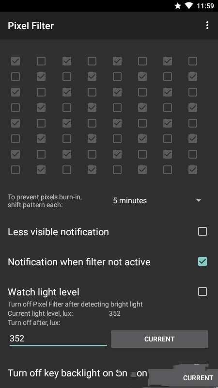 像素过滤器(AMOLED屏幕调光)安卓版 2.4 官方版 APP 像素过滤器(AMOLED屏幕调光)安卓版 2.4 官方版 APP