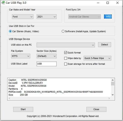 Car USB Play(USB设备配置软件)免费版 3.0 官方安装版 Car USB Play(USB设备配置软件)免费版 3.0 官方安装版