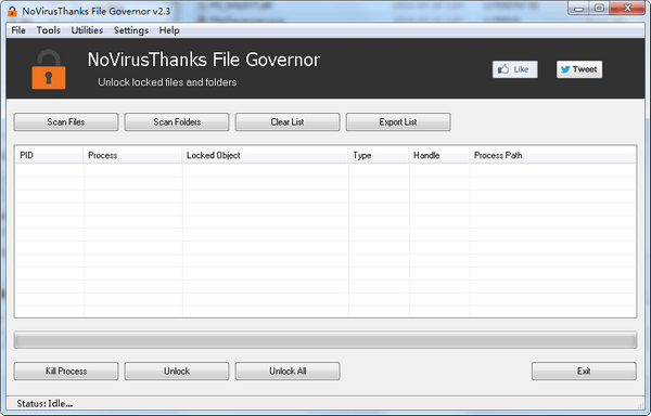 NoVirusThanks File Governor(系统文件解锁工具)官方最新版 2.3 绿色版 NoVirusThanks File Governor(系统文件解锁工具)官方最新版 2.3 绿色版