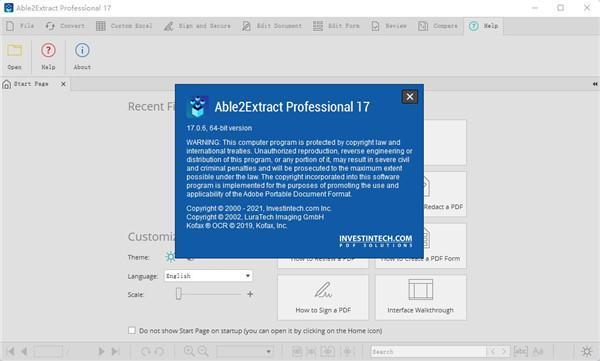 Able2Extract Professional 17(PDF转换工具)中文版 17.0.6.0 最新绿色版