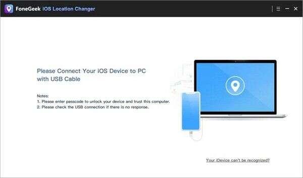 FoneGeek iOS Location Changer(iOS位置转换工具)最新版 1.0.0.1官方版 FoneGeek iOS Location Changer(iOS位置转换工具)最新版 1.0.0.1官方版