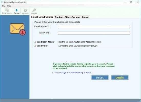 Zoho Mail Backup Wizard(邮件备份工具)免费版 6.0官方版 Zoho Mail Backup Wizard(邮件备份工具)免费版 6.0官方版