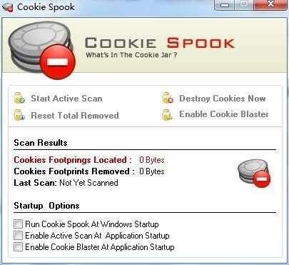 Cookie Spook(Cookie清理工具)官方版 3.0.0免费版 Cookie Spook(Cookie清理工具)官方版 3.0.0免费版