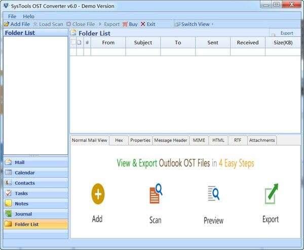 SysTools OST Converter(OST转换工具)官方版 6.0绿色版