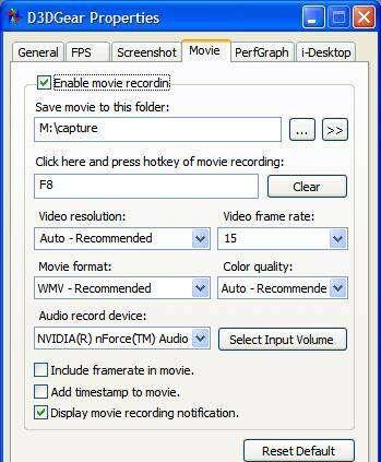 游戏录像软件（D3DGear）官方版 5.00.5 最新版