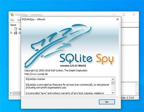 SQLiteSpy(SQLite数据管理工具)官方版 1.9.11 最新版 SQLiteSpy(SQLite数据管理工具)官方版 1.9.11 最新版